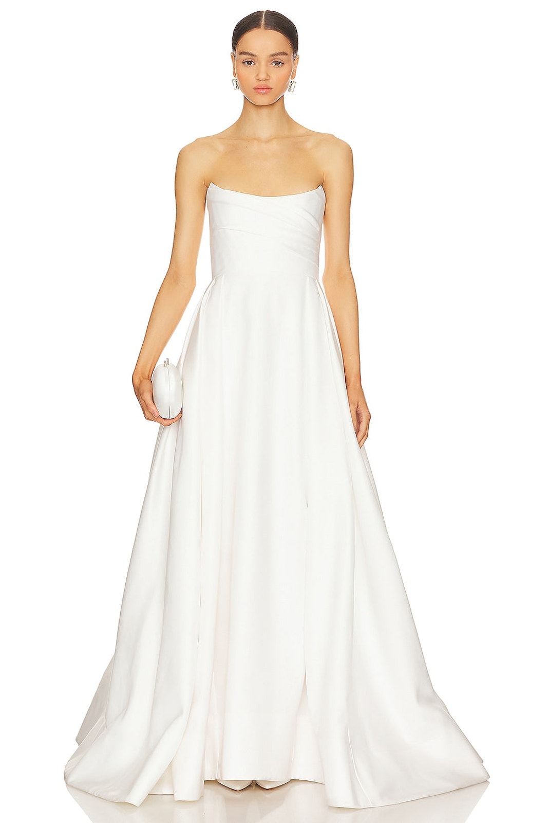 Sau Lee Barbara Gown In White
